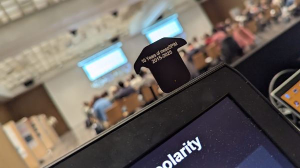 mesoSPIM alignment target demo at the mesoSPIM Symposium 2025