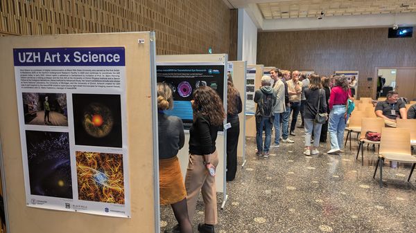 Poster session at the mesoSPIM Symposium 2025