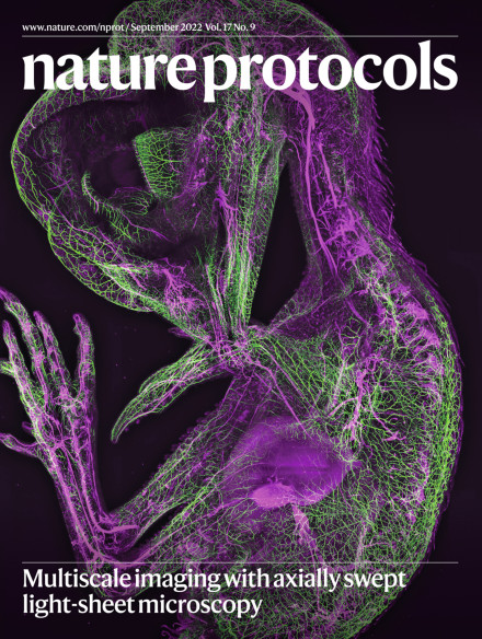 Cover Nature Protocols, September 2022